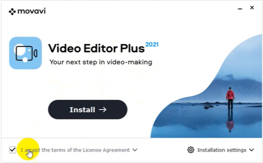 Install Movavi Video Editor Plus
